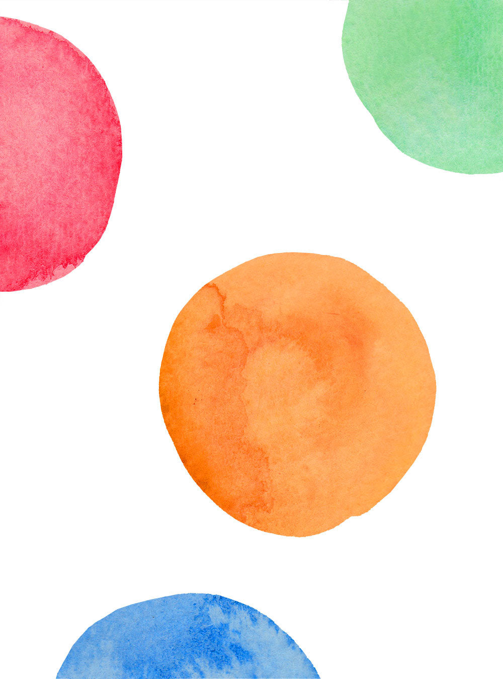 Vinilos Decorativos, Set de 96 Lunares Multicolor - The Happy Wall Co. | República Dominicana
