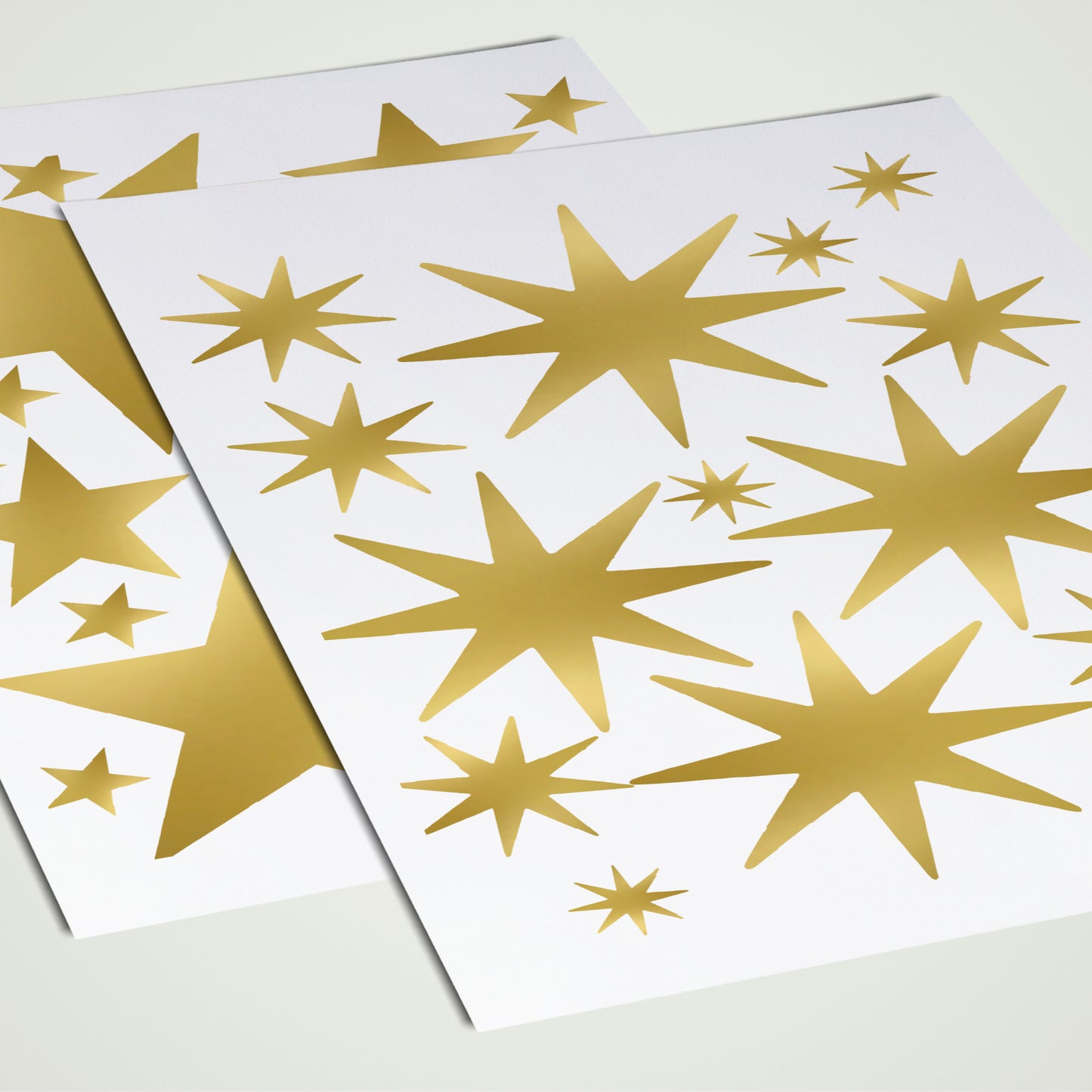 Vinilos Decorativos, Set de 1 Luna + 34 Estrellas en (1 Color) - The Happy Wall Co. | República Dominicana