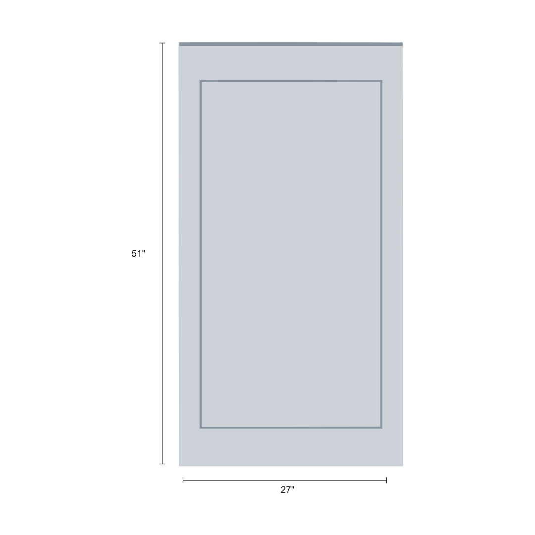 Vinilos Decorativos panel de media pared azul (1 panel)