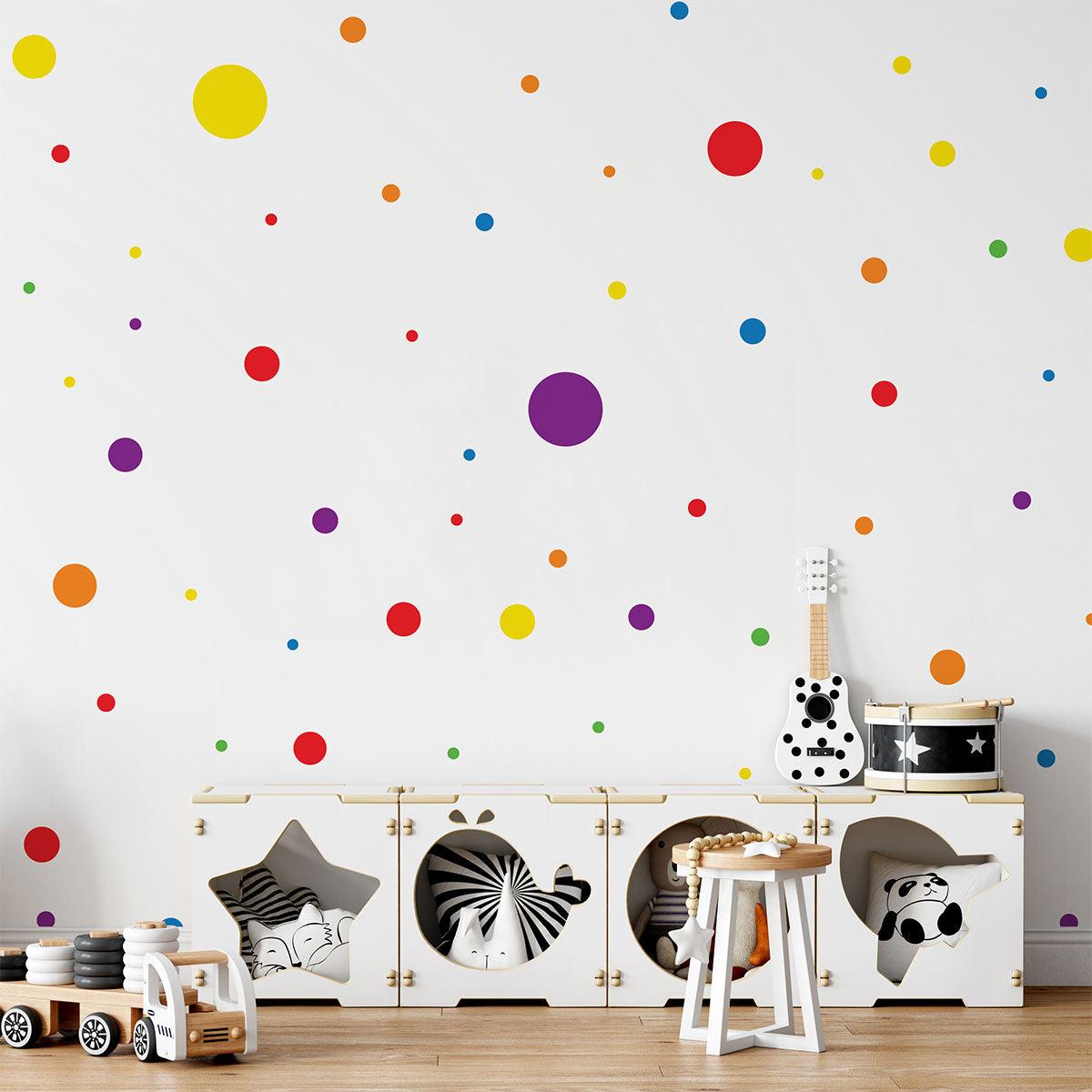 Vinilos Decorativos, Set de 11 Círculos (1 Color)