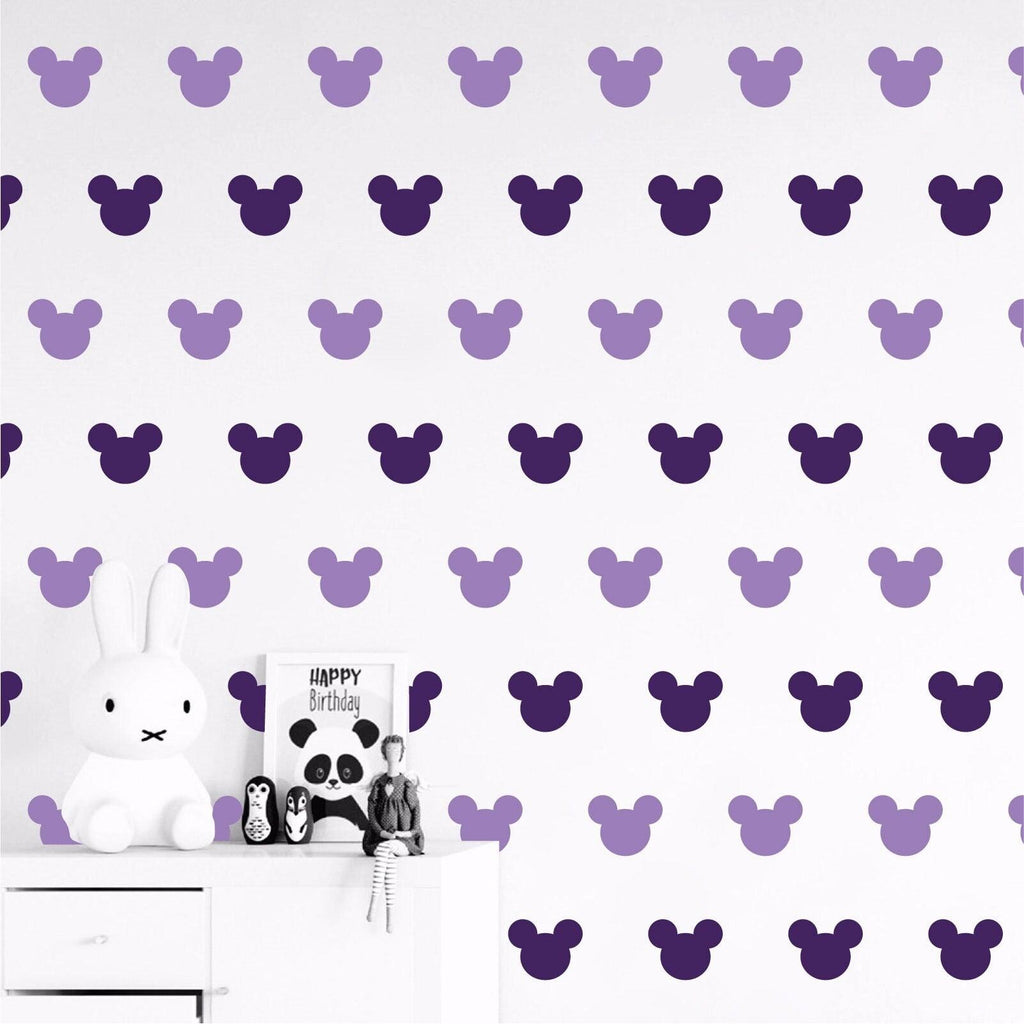 Vinilos Decorativos, Set de 8 Mickey Mouse (1 Color)