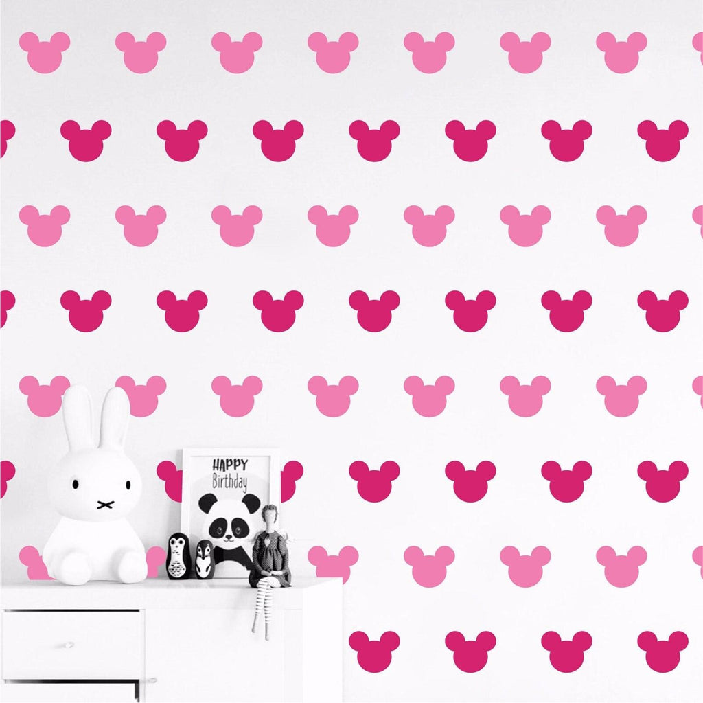 Vinilos Decorativos, Set de 8 Mickey Mouse (1 Color)