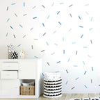 Vinilos Decorativos, Set de 16 Confetis (1 Color)