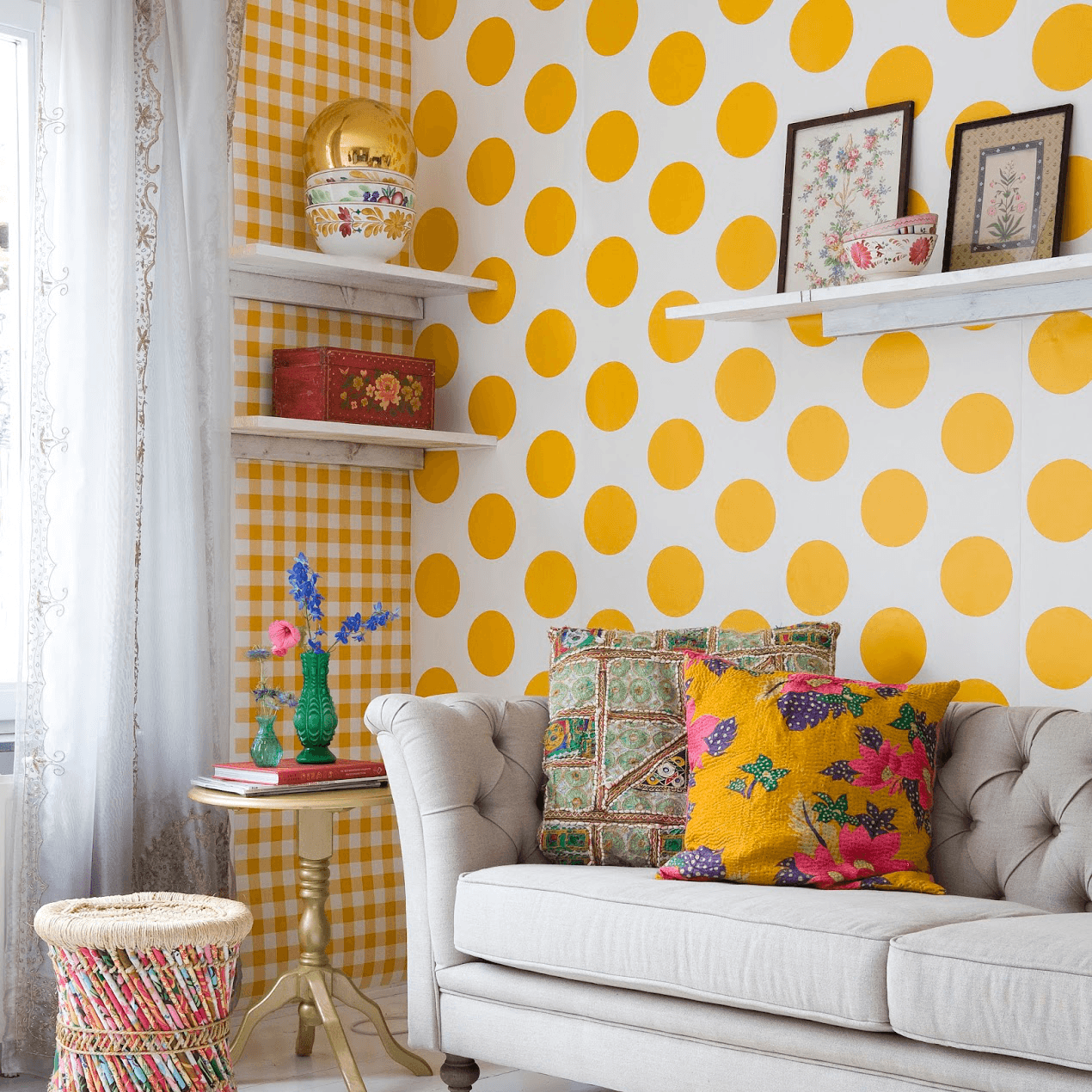 Vinilos Decorativos, Set de 8 Círculos Medianos