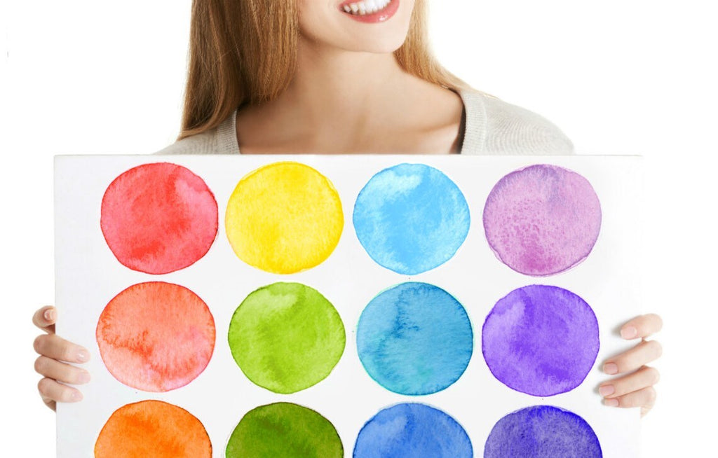 Vinilos Decorativos, Set de 126 Lunares Multicolor