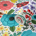 Papel decorativo Autoadhesivo Flores y Mariquitas, Rollo 26" x 52"