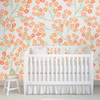 Papel decorativo Autoadhesivo Flores Silvestres, Rollo de 26" x 52"