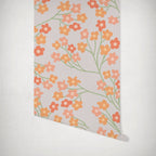 Papel decorativo Autoadhesivo Flores Silvestres, Rollo de 26" x 52"