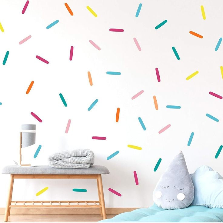 Vinilos Decorativos, Set de 12 Confetis (1 Color)