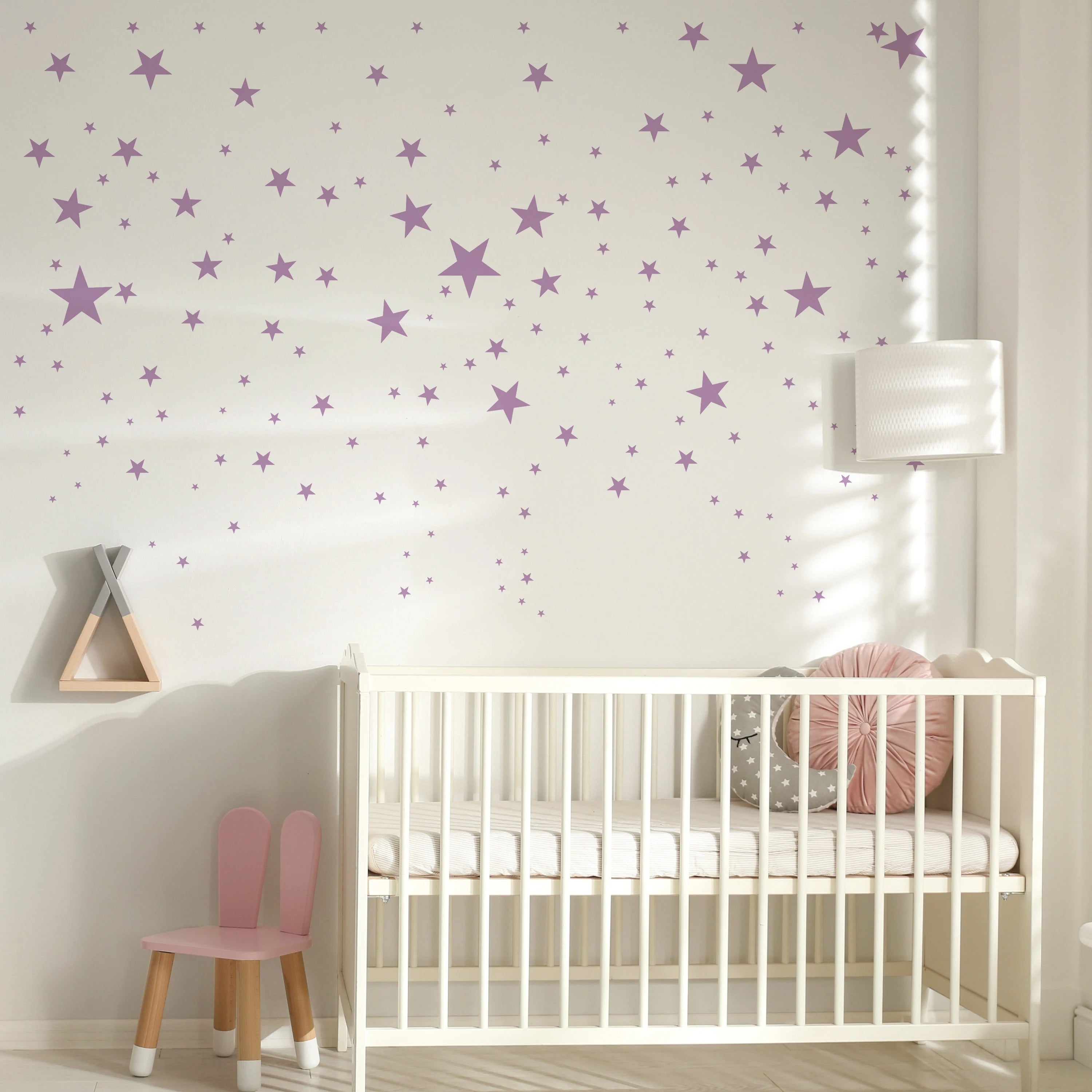 Vinilos Decorativos, Set de 34 Estrellas Azul genial 051