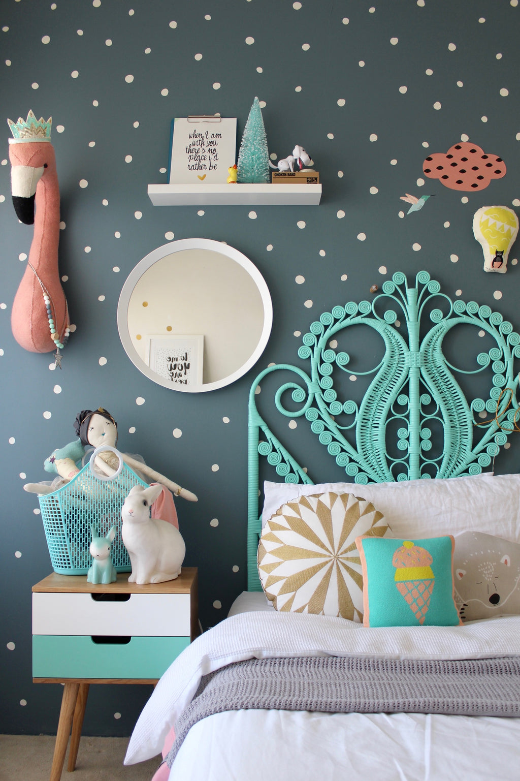 Vinilos Decorativos, Set de 84 Mini Lunares (1 Color) Blanco 010