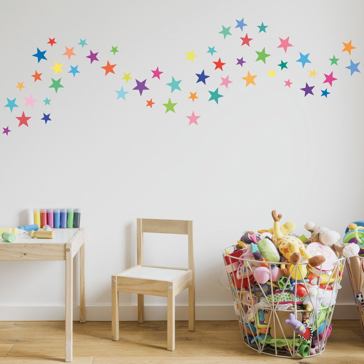 Set de 24 Estrellas, Vinilos Decorativos