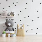 Vinilos Decorativos, Set de 20 Estrellas Negro 070