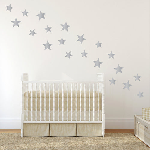 Vinilos Decorativos, Set de 5 Estrellas Grandes