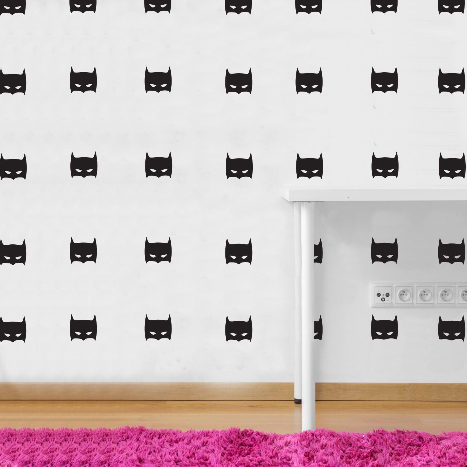 Vinilos Decorativos, Set de 18 Batman Máscaras