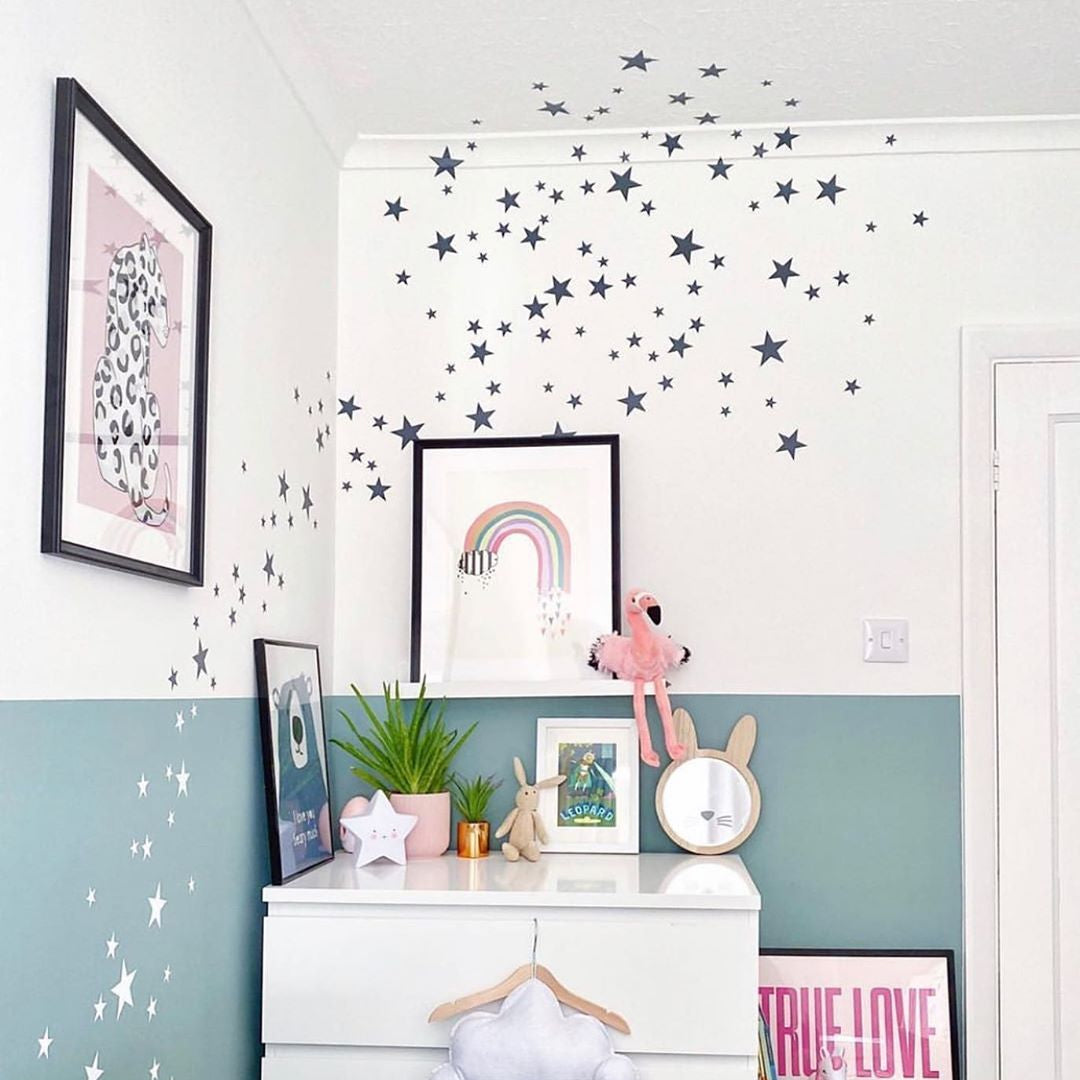 Vinilos Decorativos, Set de 45 Estrellitas