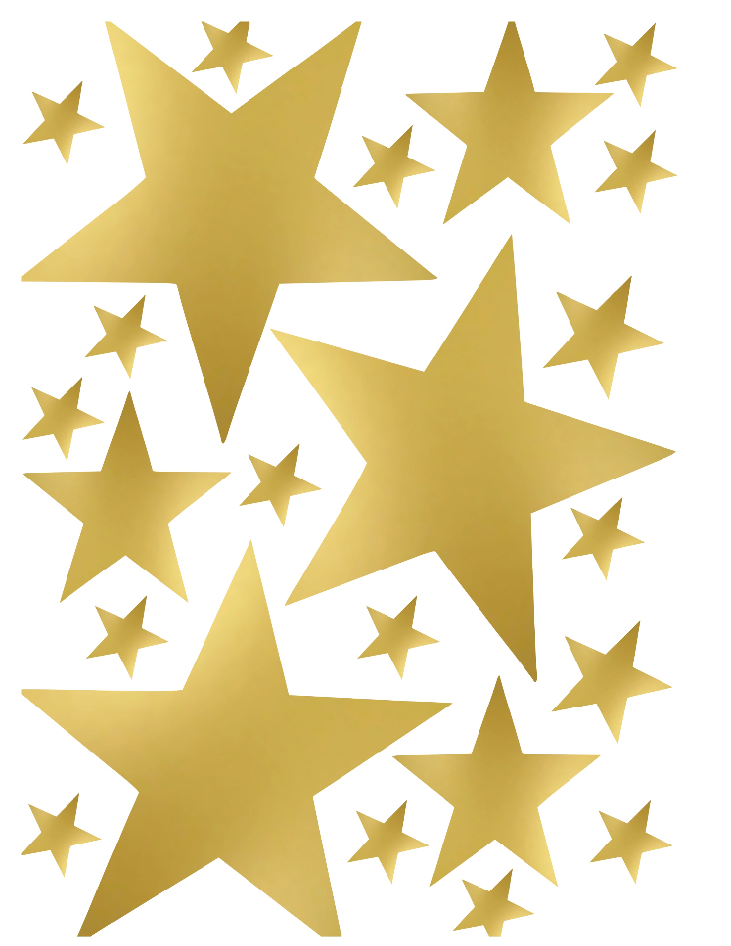 Vinilos Decorativos, Set Luna y 34 Estrellas