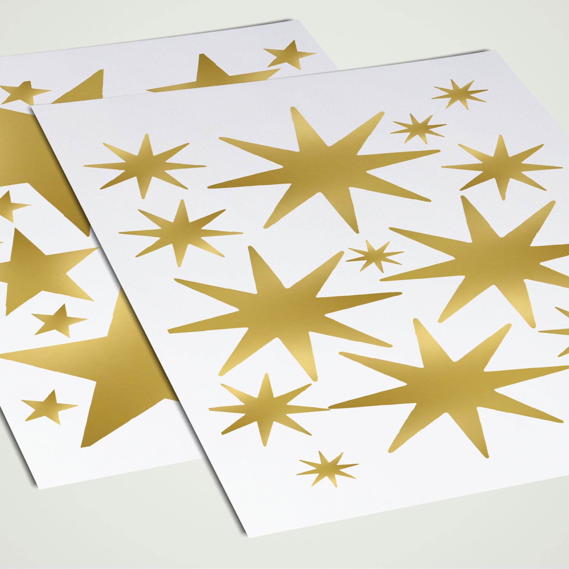 Vinilos Decorativos, Set de 1 Luna + 34 Estrellas en (1 Color) - The Happy Wall Co. | República Dominicana