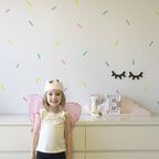 Vinilos Decorativos, Set de 45 Mini Confetis