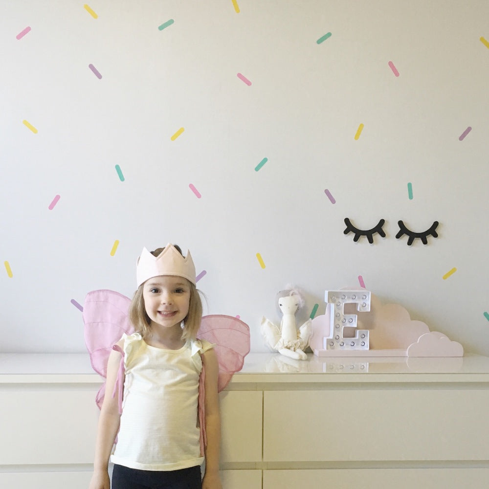 Vinilos Decorativos, Set de 45 Mini Confetis