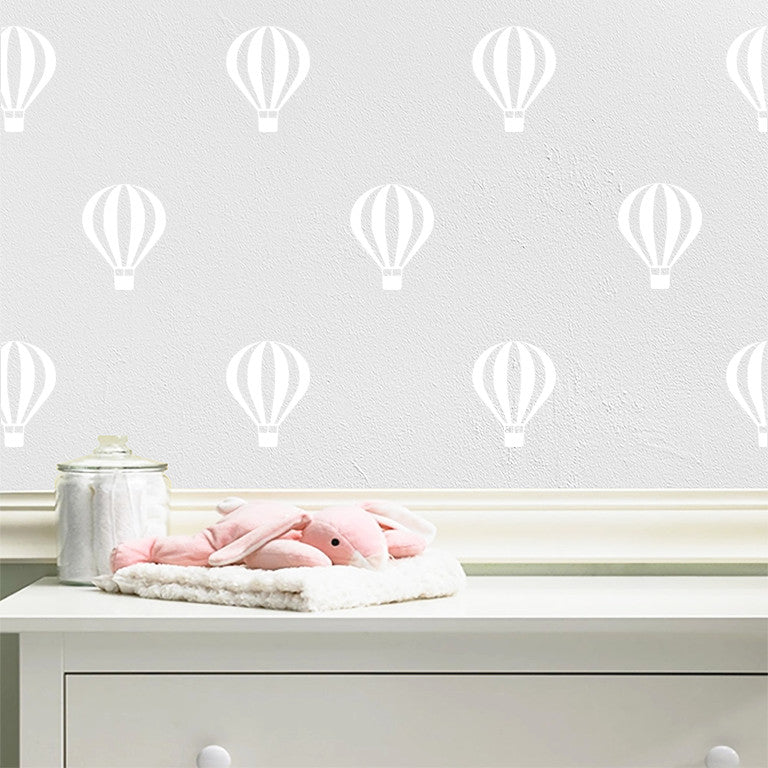 Vinilos Decorativos, Set de 8 Globos Aéreos