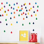 Vinilos Decorativos, Set de 6 Gotas Grandes