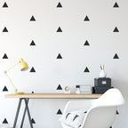 Vinilos Decorativos, Set de 8 Triángulos (1 Color)