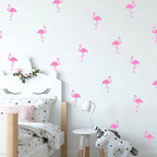 Vinilos Decorativos, Set de 16 Flamencos (1 Color)