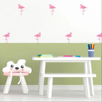 Vinilos Decorativos, Set de 16 Flamencos (1 Color)