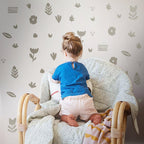 Vinilos Decorativos, Set de 42 Pétalos y Flores