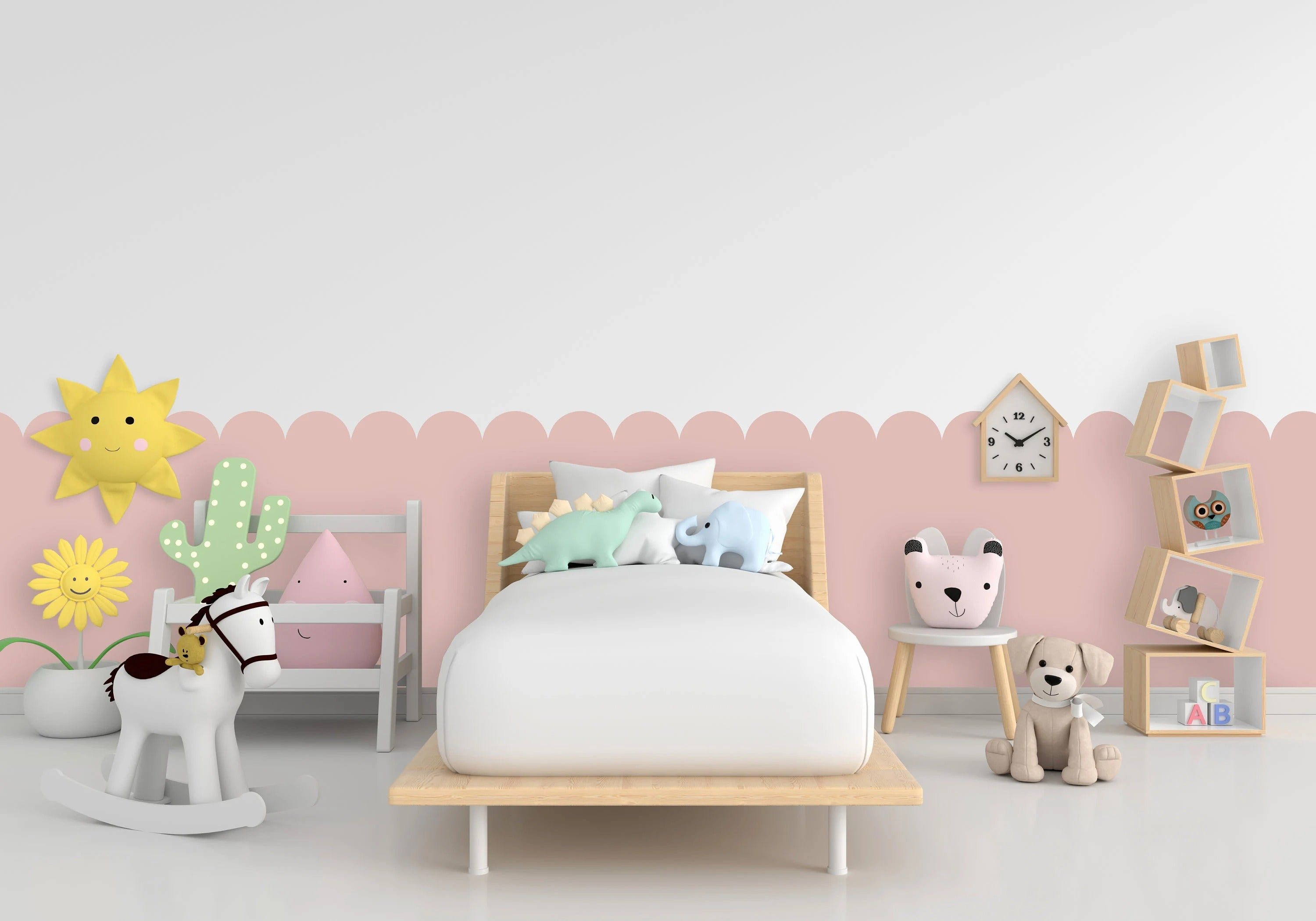 Vinilos Decorativos Arcos de Media pared de 8" x 34" alto