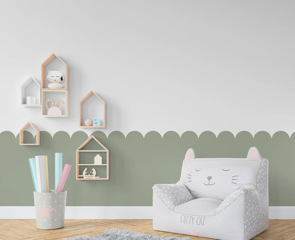 Vinilos Decorativos Arcos de Media pared de 8" x 34" alto