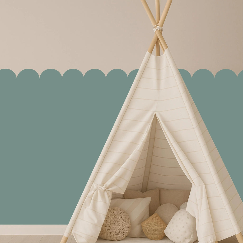 Vinilos Decorativos Arcos de Media pared de 8" x 34" alto