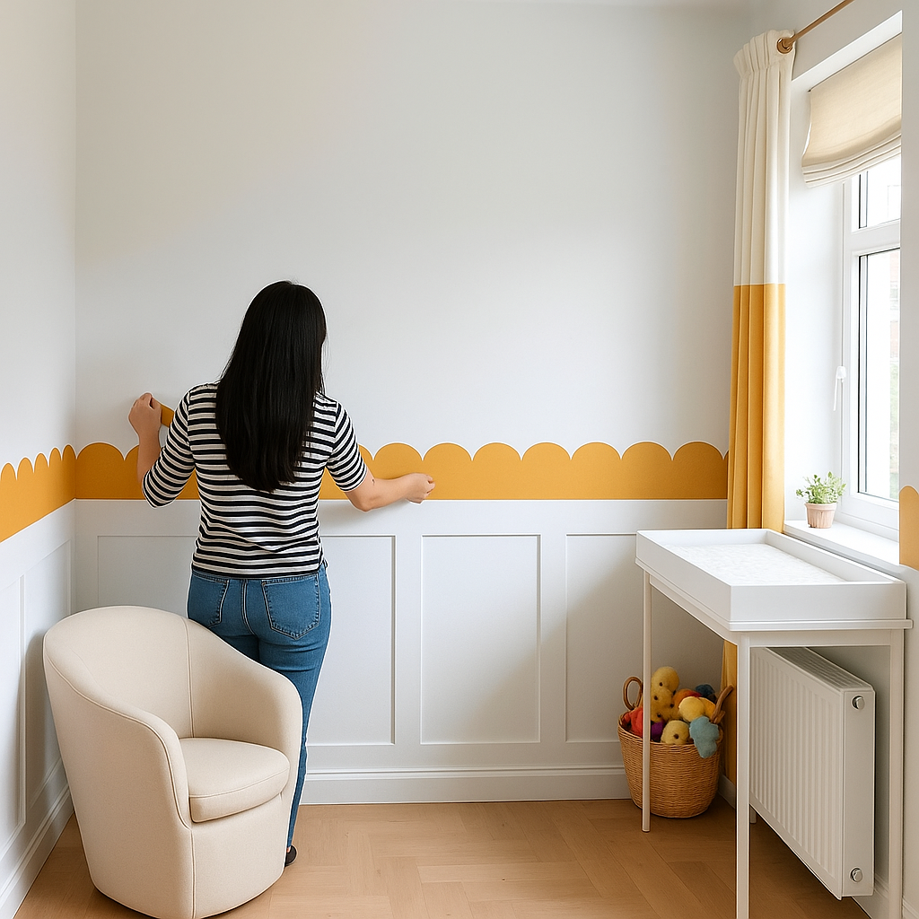 Vinilos Decorativos Tiras Arqueadas de 7.5" x 22.5" largo