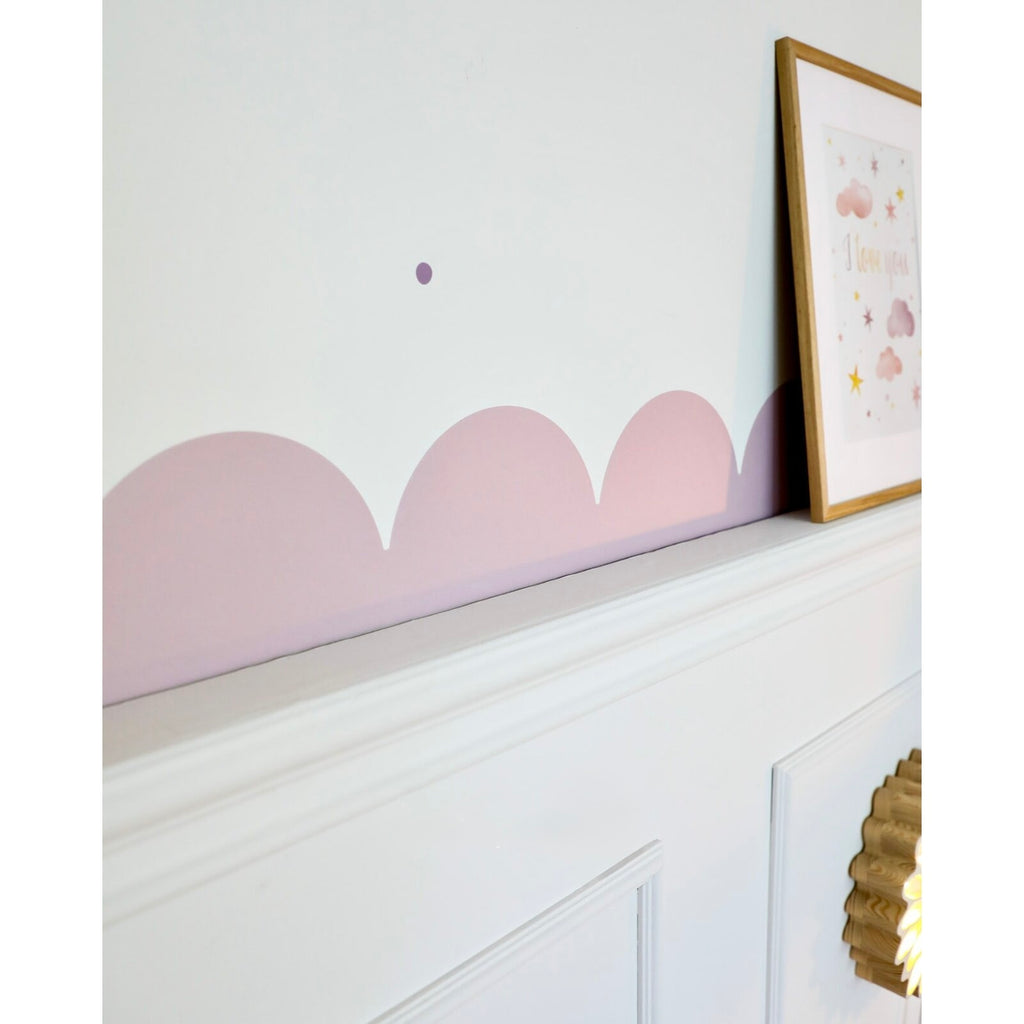 Set de (20) Semicírculos Grande 4.6" x 7.5" c/u, Vinilos Decorativos