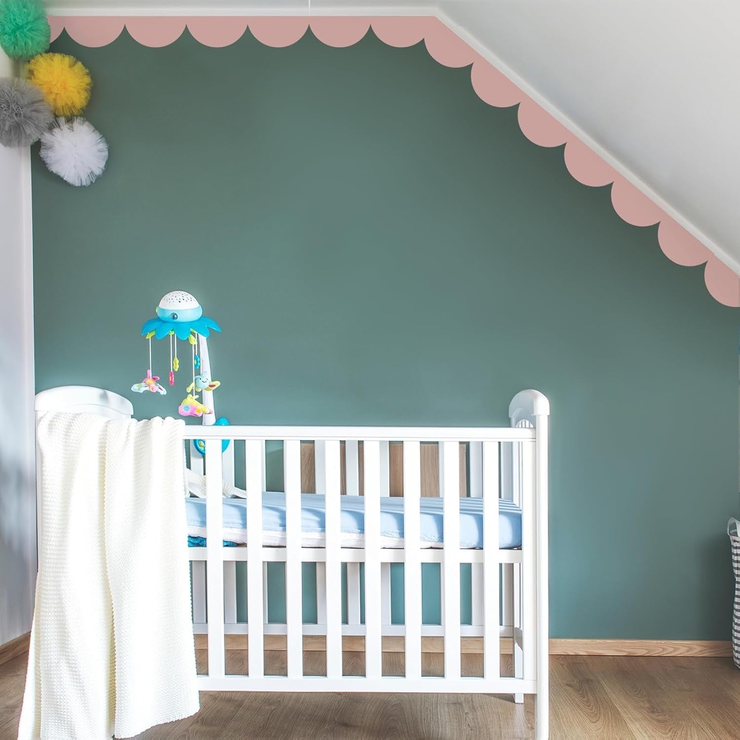 Set de (20) Semicírculos Grande 4.6" x 7.5" c/u, Vinilos Decorativos