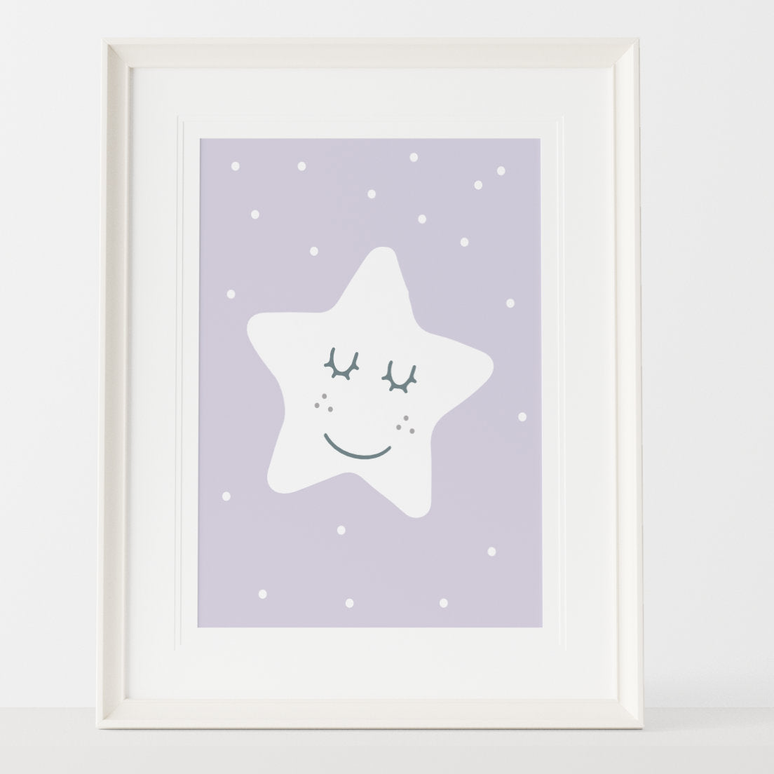 Cuadro Tierna Estrella + Marco incluido