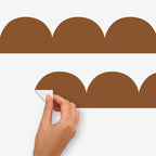 Set (8) Tiras Arqueadas Medianas de 3.6" x 23" c/u, Vinilos Decorativo (1 Color)