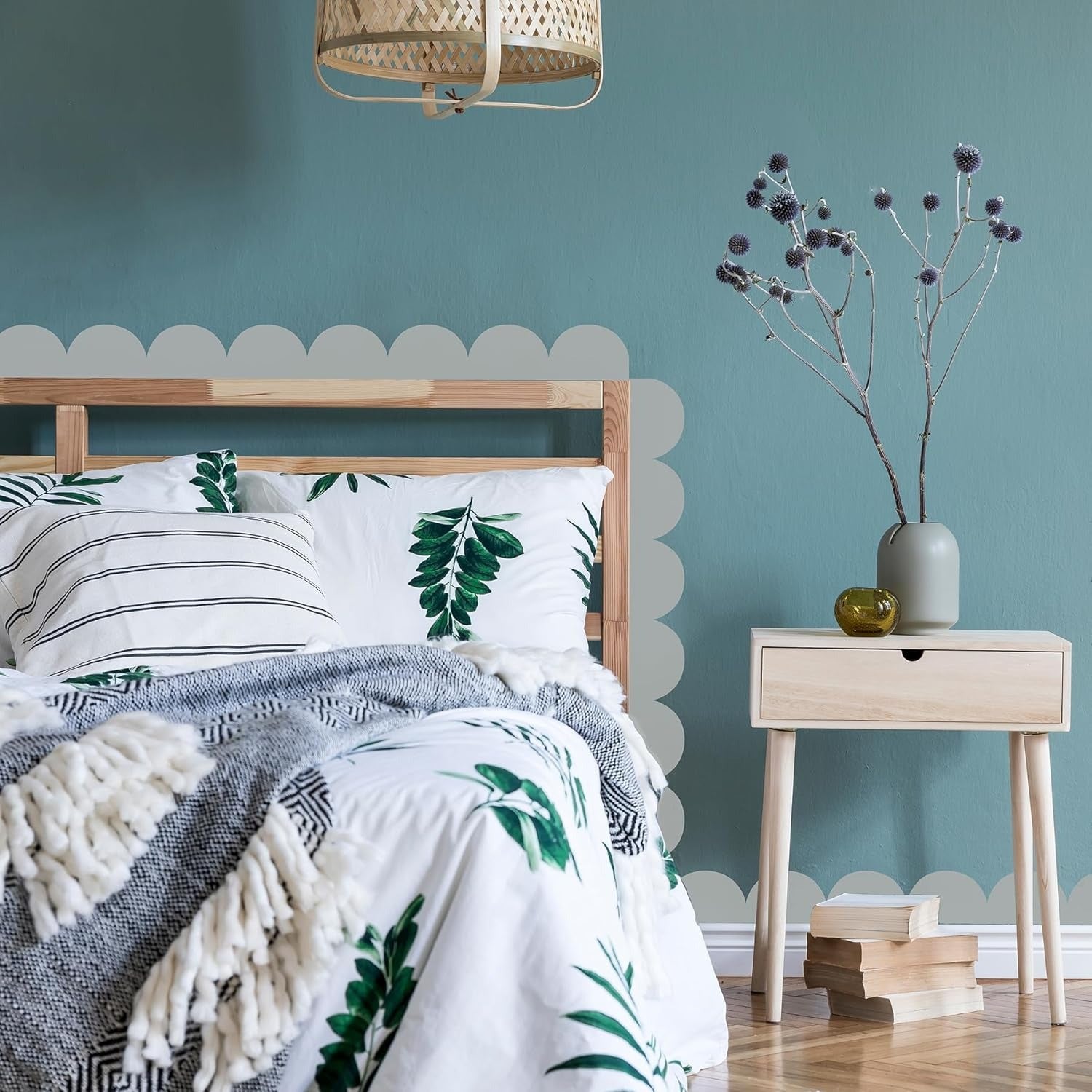 Set (8) Tiras Arqueadas Medianas de 3.6" x 23" c/u, Vinilos Decorativo (1 Color)