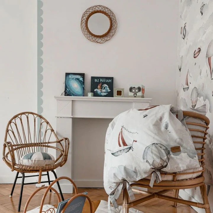 Set (8) Bordes Cenefas Pequeños de 2.4" x 8" en Vinilos Decorativo.