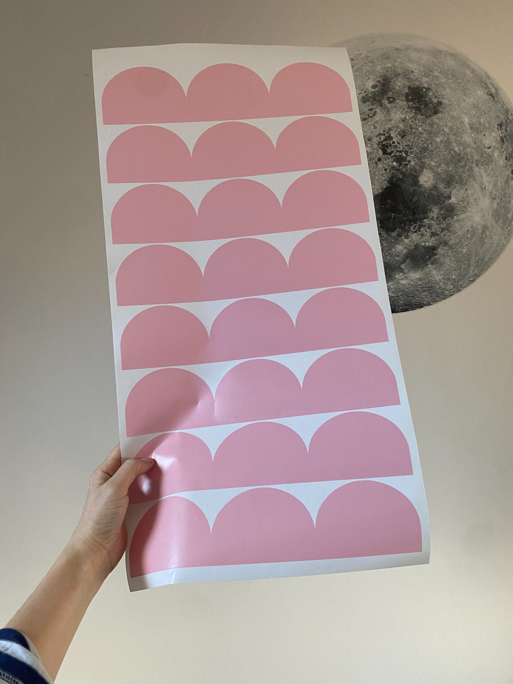 Set (8) Bordes Cenefas Pequeños de 2.4" x 8" en Vinilos Decorativo.