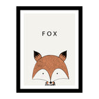Cuadros de Animales + Marco incluido Fox