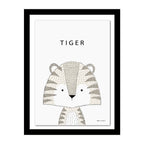 Cuadros de Animales + Marco incluido Tiger
