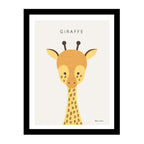 Cuadros de Animales + Marco incluido Giraffe