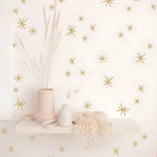 Vinilos Decorativos, Set de 20 Estrellitas Dorado 091