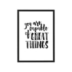 Cuadro Frase + Marco incluido