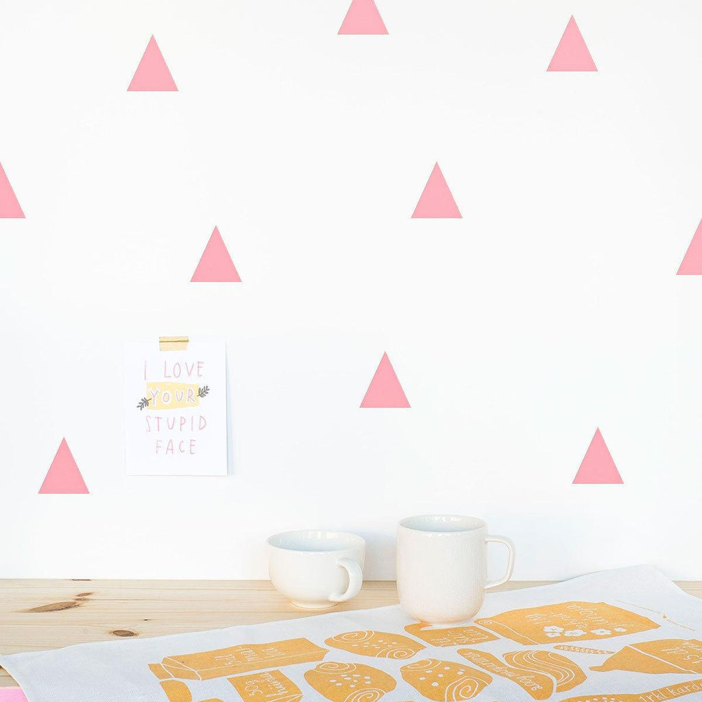 Vinilos Decorativos, Set de 18 Triángulos