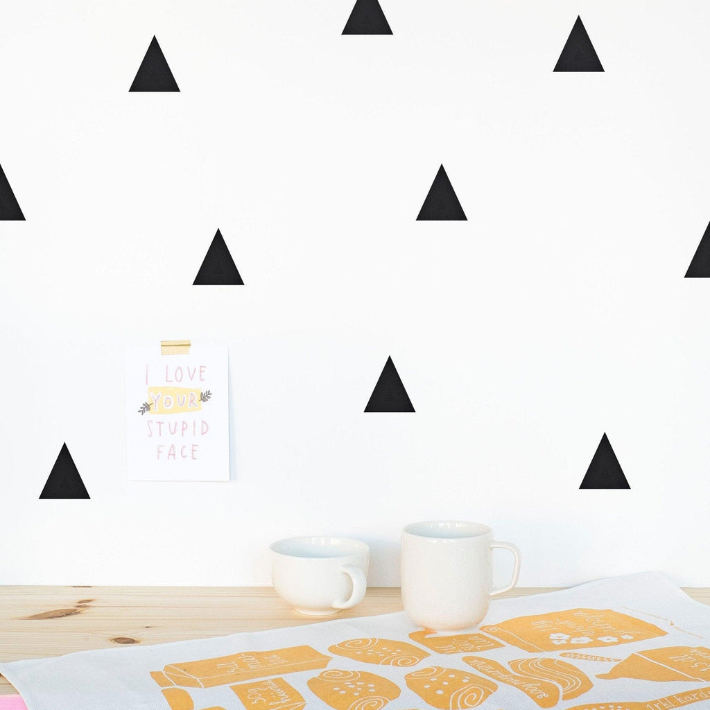 Vinilos Decorativos, Set de 18 Triángulos