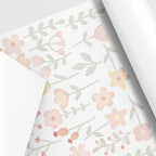 Vinilos Decorativos flores de primavera en acuarela (set incluye 50 figuras)