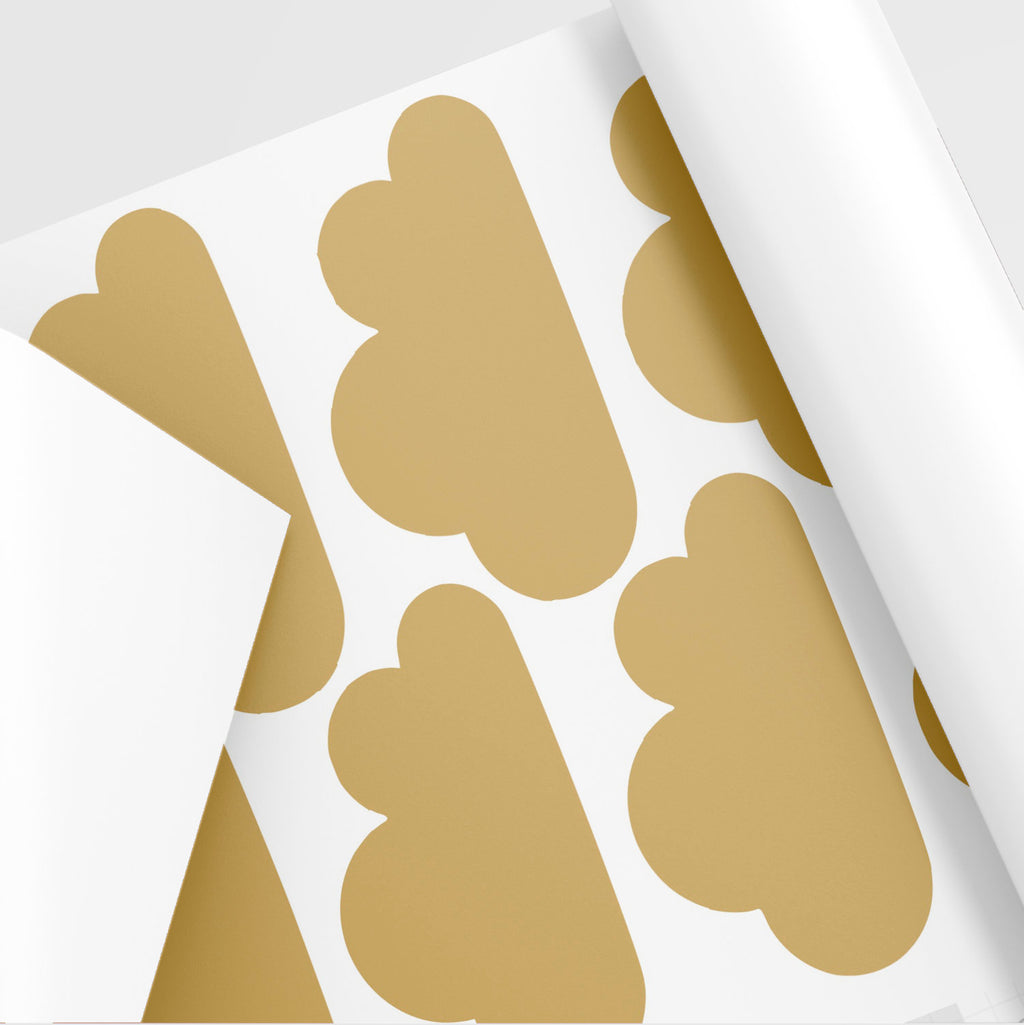 Vinilos Decorativos Nubes de 2.1"x4" c/u